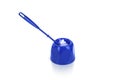 Blue toilet brush Royalty Free Stock Photo