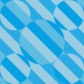 Blue tone stripe circle shape background