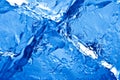 Blue toned ice background Royalty Free Stock Photo