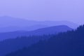 Blue Tones of the Great Smoky Mountains