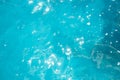 Blue Tones Water Waves Surface as Background Royalty Free Stock Photo