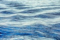 Blue Tones Water Waves Surface as Background Royalty Free Stock Photo