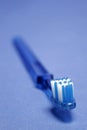 Blue toothbrush Royalty Free Stock Photo