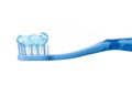 Blue toothbrush Royalty Free Stock Photo