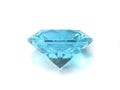 Blue topaz gem