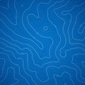 Blue Topographic Background