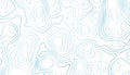 Blue Topographic Contour Line Background Royalty Free Stock Photo