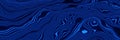 Blue topographic contour lines. Abstract mountain