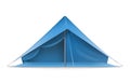 Blue tourist tent design vector illustration