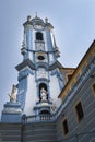 Blue tower of Durnstein Abbey