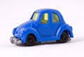 Blue toy car