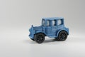 Blue toy car