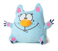 Blue toy cat Royalty Free Stock Photo