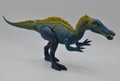 Blue Toy Dinosaur Jurassic Period Spinosaurus Raptor with Big Teeth