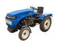 Blue tractor