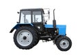 Blue tractor Royalty Free Stock Photo