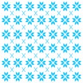 Blue Traditional Xmas Ornamental Pattern Texture Background