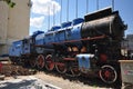 Blue Train - Vintage Steam Train from Tito era