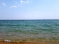 Blue and transparent water in Lake Tanganyka Burundi