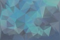 Blue Triangle Background