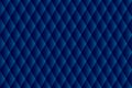 Blue triangular seamless pattern. Bright geometric vector background. Easy to edit design template