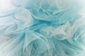 Blue Tulle Royalty Free Stock Photo