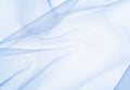 Blue tulle background Royalty Free Stock Photo
