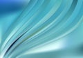 Blue Turquoise Fractal Background Vector Illustration Design
