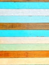 Blue,turquoise,green,orange,brown wood background texture,concept summer colorful background for template,banner,pattern
