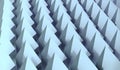Blue Twisted Pyramids Background Royalty Free Stock Photo