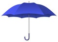 Umbrella blue Royalty Free Stock Photo