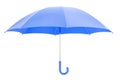 Blue Unfolded Umbrella