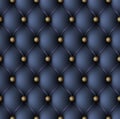 Blue upholstery seamless pattern