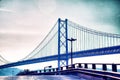 Suspension cable bridge over the Bosphorus