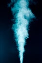 Blue vapor Royalty Free Stock Photo