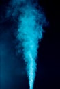 Blue vapor Royalty Free Stock Photo