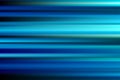 Blue vector abstract speed motion blur of night lights in the ci Royalty Free Stock Photo