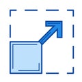 Scalable line icon.