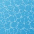 Blue vector pool water texture Royalty Free Stock Photo