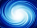 Blue vector vortex background Waves of sea water color in a circle