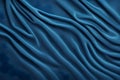 Blue satin, background, texture, blue color, expensive luxury, fabric Royalty Free Stock Photo