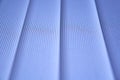 Blue vertical blinds. Royalty Free Stock Photo