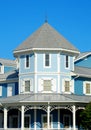 Blue Victorian Home