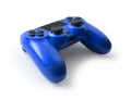 Blue video game controller