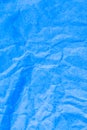 Blue vignette crumpled paper