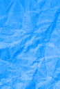 Blue vignette crumpled paper