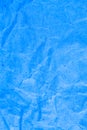 Blue vignette crumpled paper