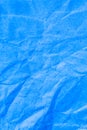 Blue vignette crumpled paper