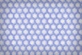 Blue vintage cast iron hexagons texture Royalty Free Stock Photo