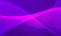 blue violet purple color curve wave lines smooth with soft gradient abstract background Royalty Free Stock Photo